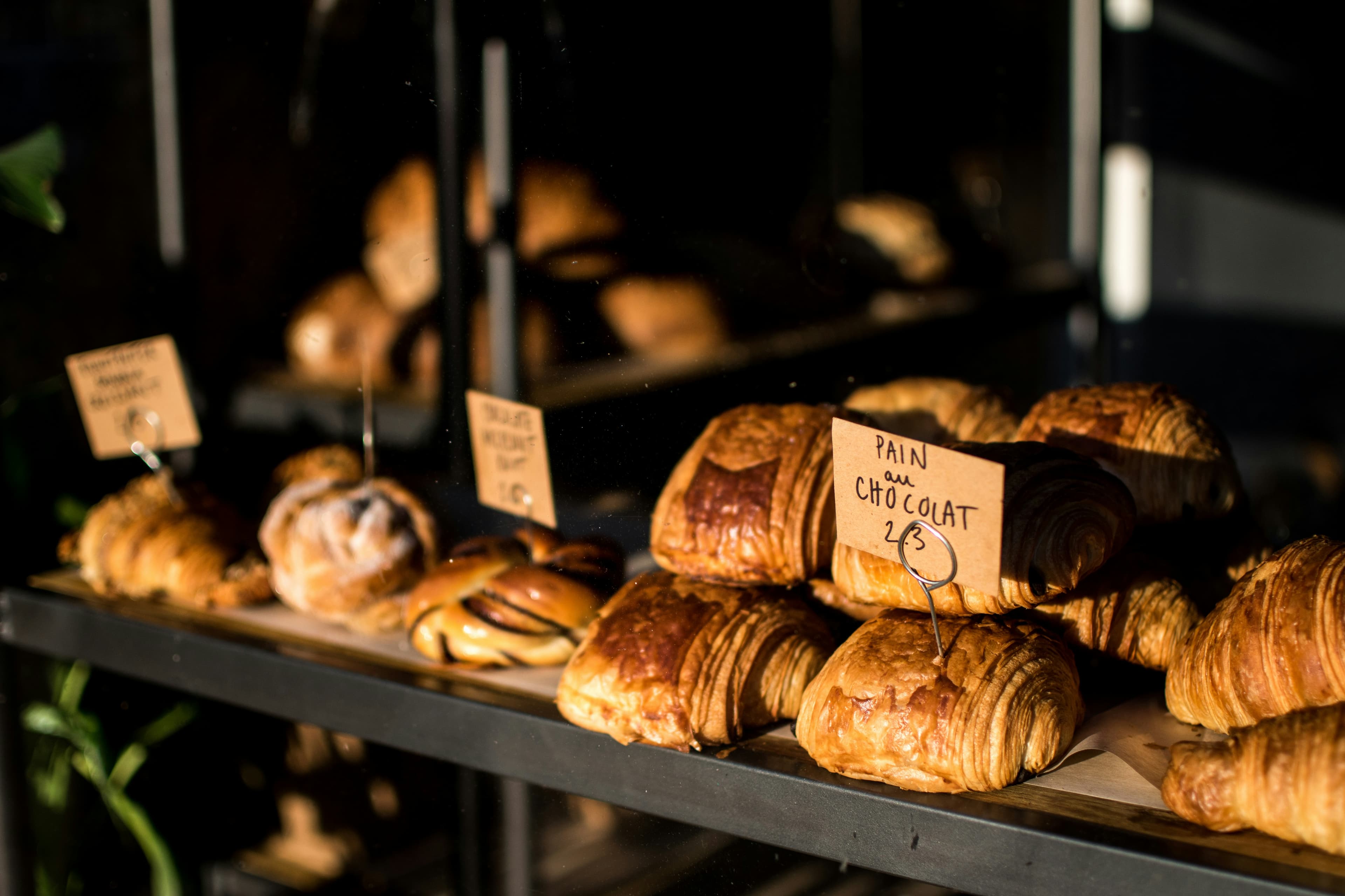 Fresh pastries